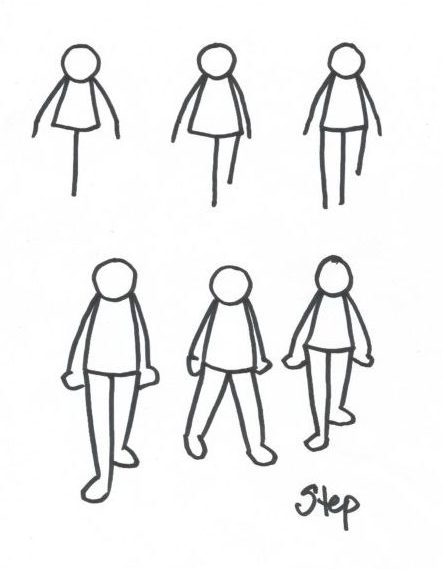 how to draw easy people for kids
